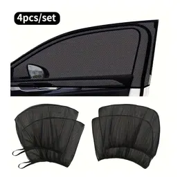 Product image of Automotive Side Window Mesh Sunshade Curtain, UV Protection