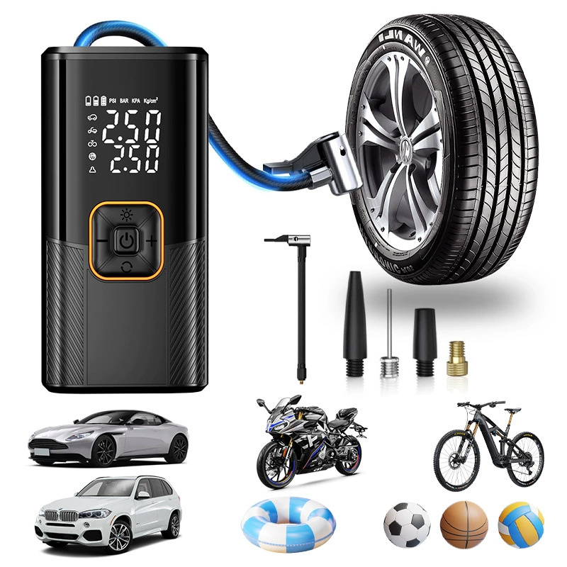 Main product image of Portable Electric Car Tire Inflator, Air Pump for Vehicle Tires