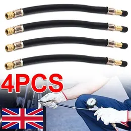 Product image of 210mm Flexible Rubber Valve Extension, 4-Pack, for Vehicles