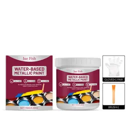 Product image of JUEFISH Black Water-Based Metallic Anti-Corrosion Paint for Automotive Ironwork