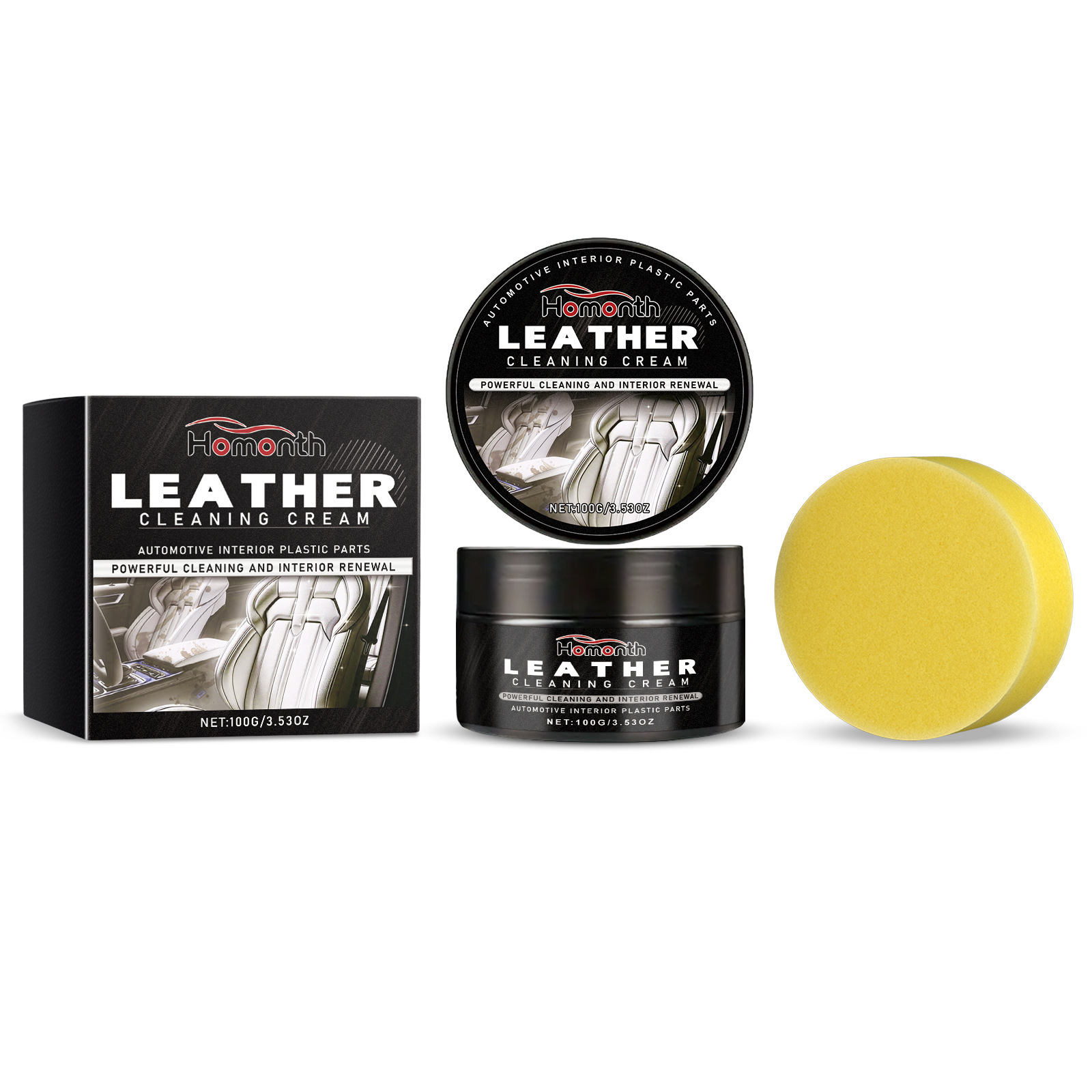 Main product image of Homonth Automotive Leather Cleaner and Renewal Agent