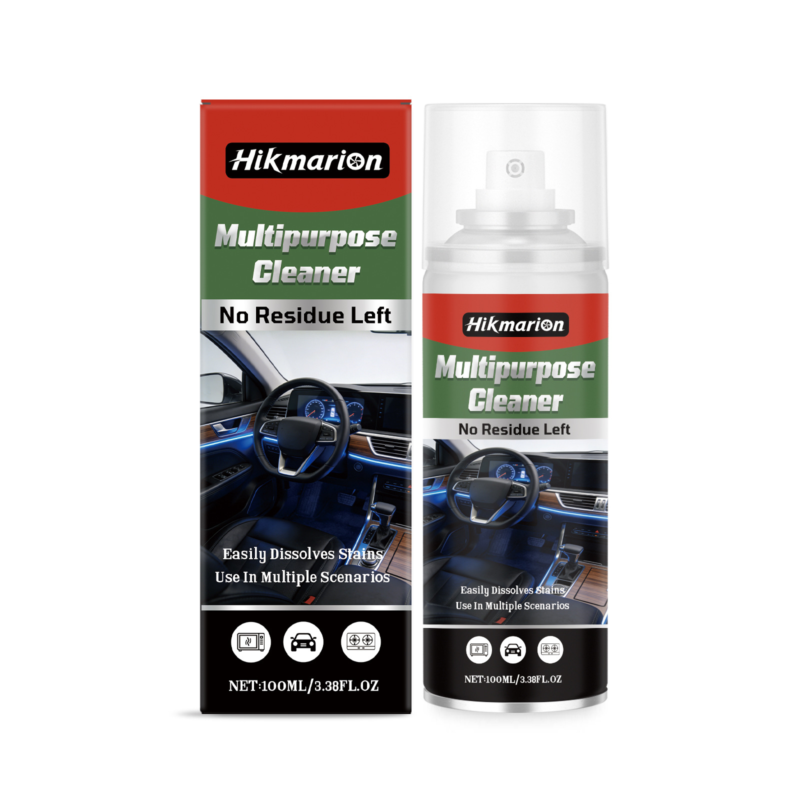 Main product image of Hikmarion Cleaner for Automotive, Home, and General Stain Removal