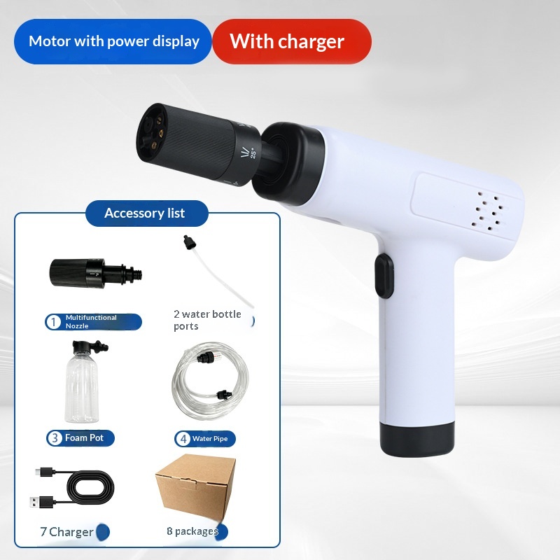 Main product image of Cordless Portable High Pressure Car Wash Gun