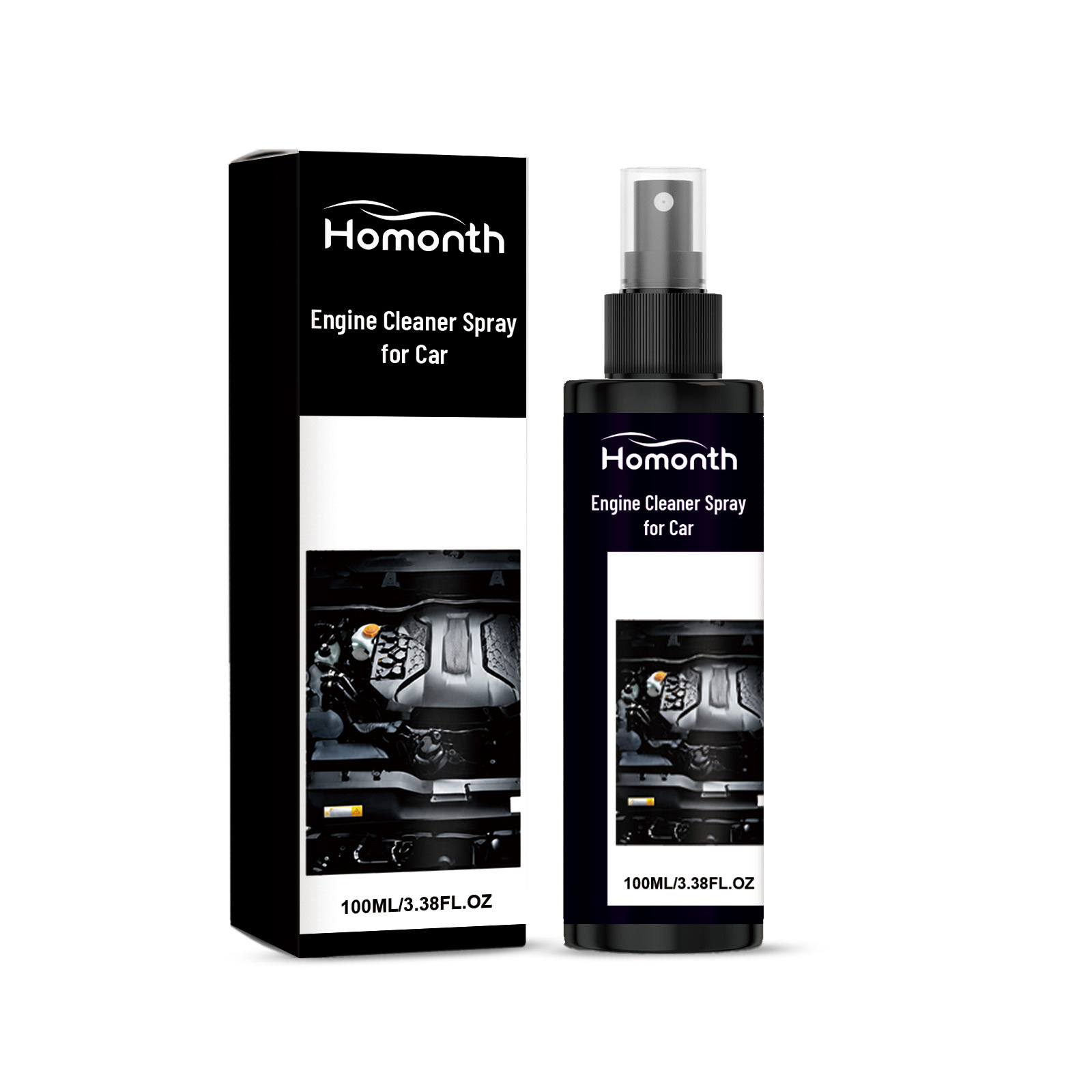 Main product image of HOMONTH Automotive Engine Cleaning Spray, Sludge Dissolver, Rust Preventative, Lubricant