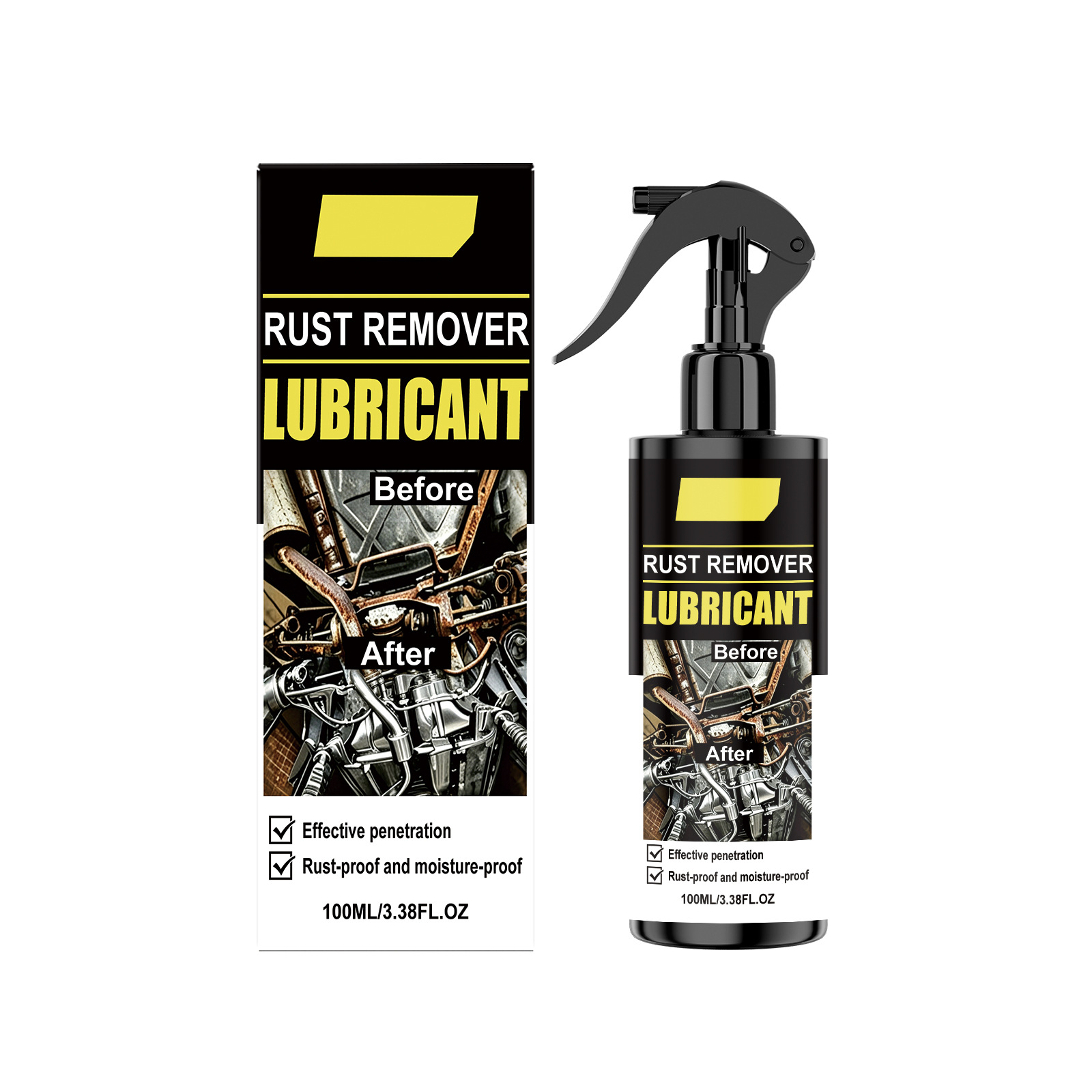 Main product image of Rust Remover for Automotive Wheel Hubs and Metal Parts