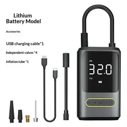 Product image of Cordless Handheld Rechargeable Tire Inflator with Digital Display
