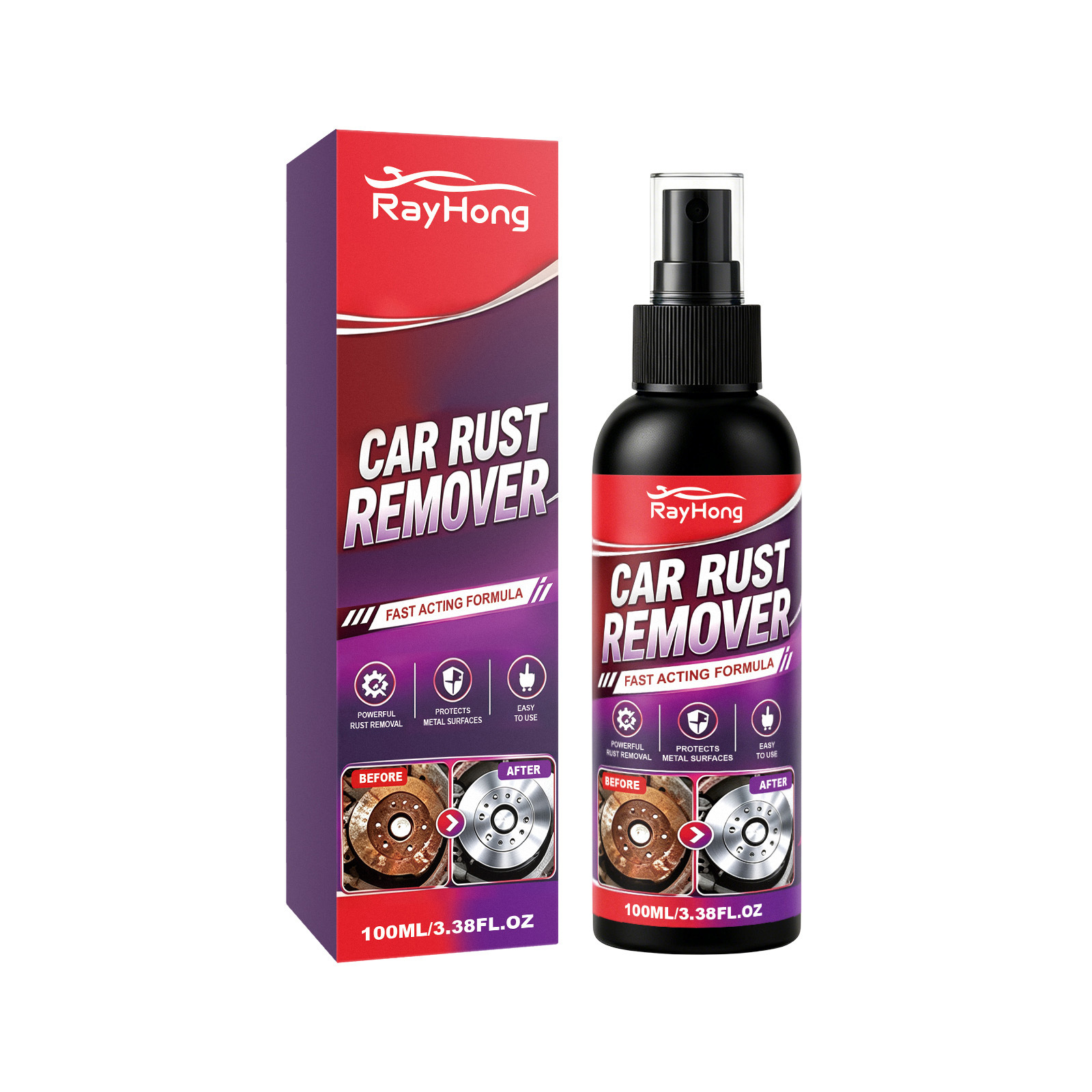 Main product image of Automotive Rust Remover for Metal and Wheel Surfaces
