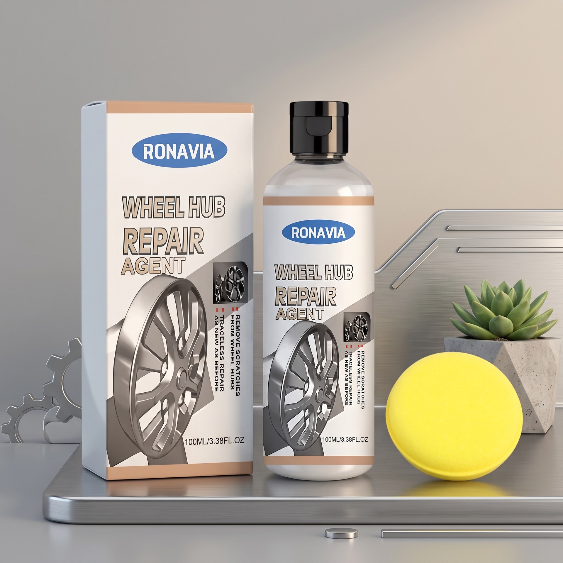 Main product image of Automotive Wheel Hub Liquid Cleaner and Rust Remover