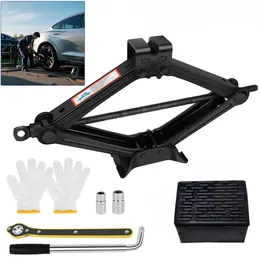 Product image of 3 Ton Scissor Jack Kit with Hand Crank and Lug Wrench