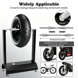 Product image of Motorcycle Wheel Balancer and Static Truing Stand