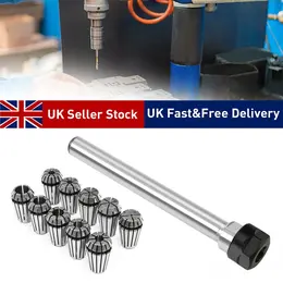 Product image of 10-Piece ER16 Spring Collet Set for CNC Milling and Lathe Machines