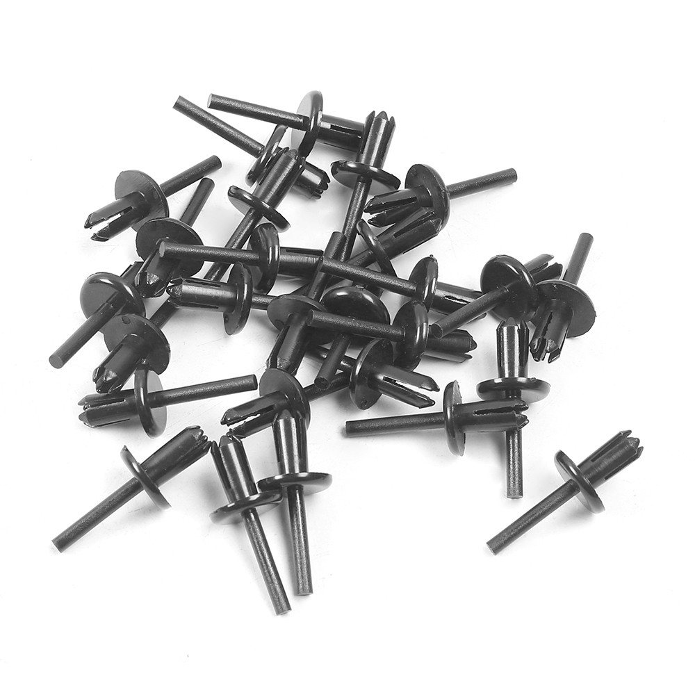 Main product image of 100-Pack Wheel Arch Mud Spat Push Rivet Clips for Land Rover Defender