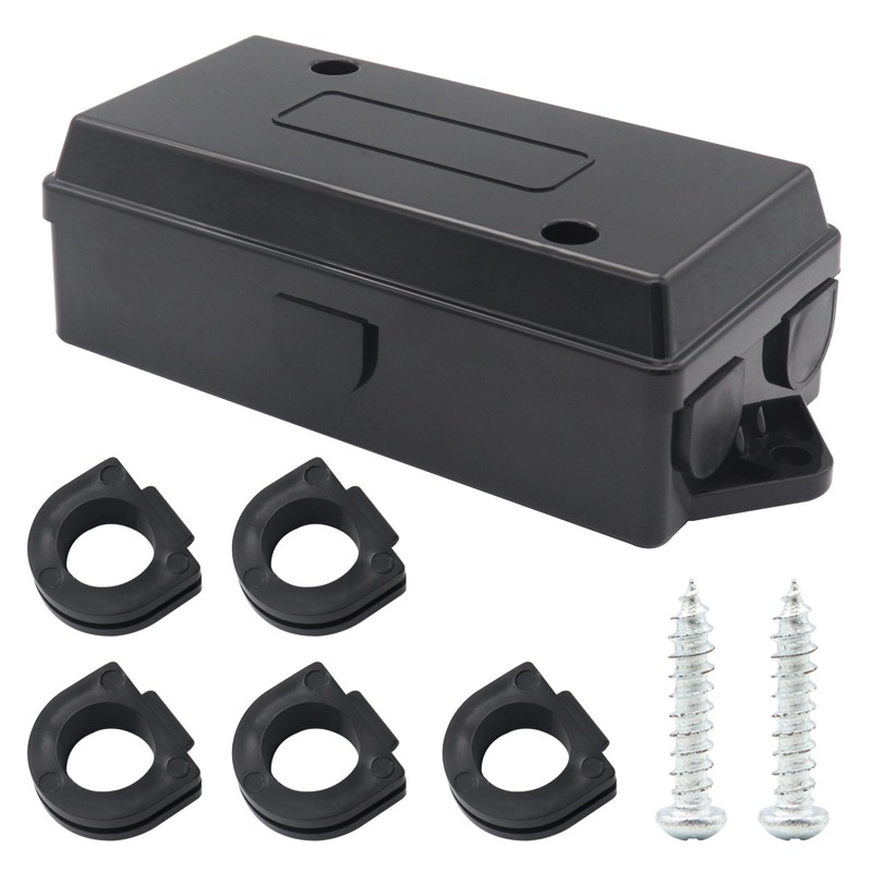 Main product image of 7-Way Trailer Wire Junction Box for Electrical Cable Connections