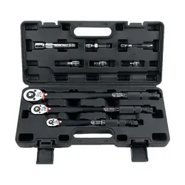 Product image of 9 Piece Torque Wrench Set, 3-230Nm, 1/4, 3/8, 1/2 in. Drive
