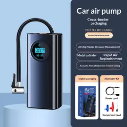 Product image of Car Handheld Inflator, Portable, Digital Display, For 12V, 36V, 48V, 60V Vehicles