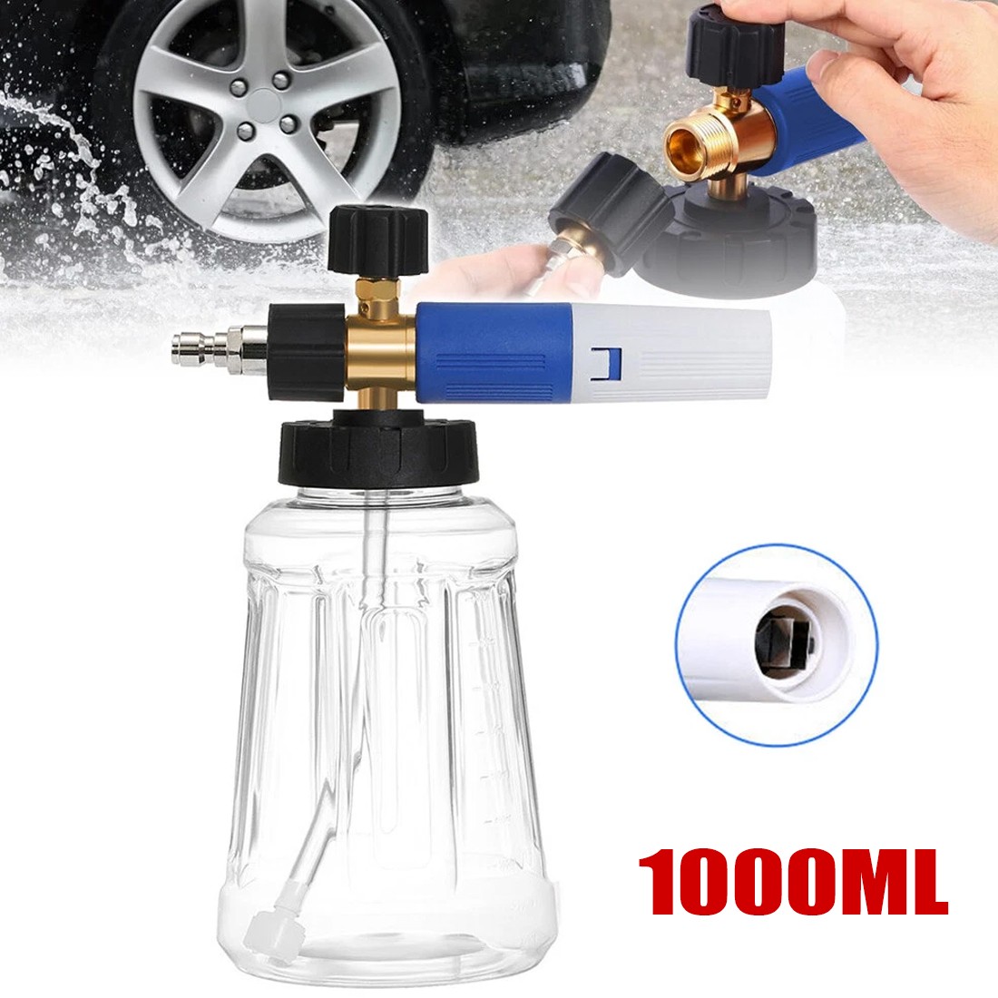Main product image of Pressure Washer Quick Release Snow Foam Lance, Soap Dispenser