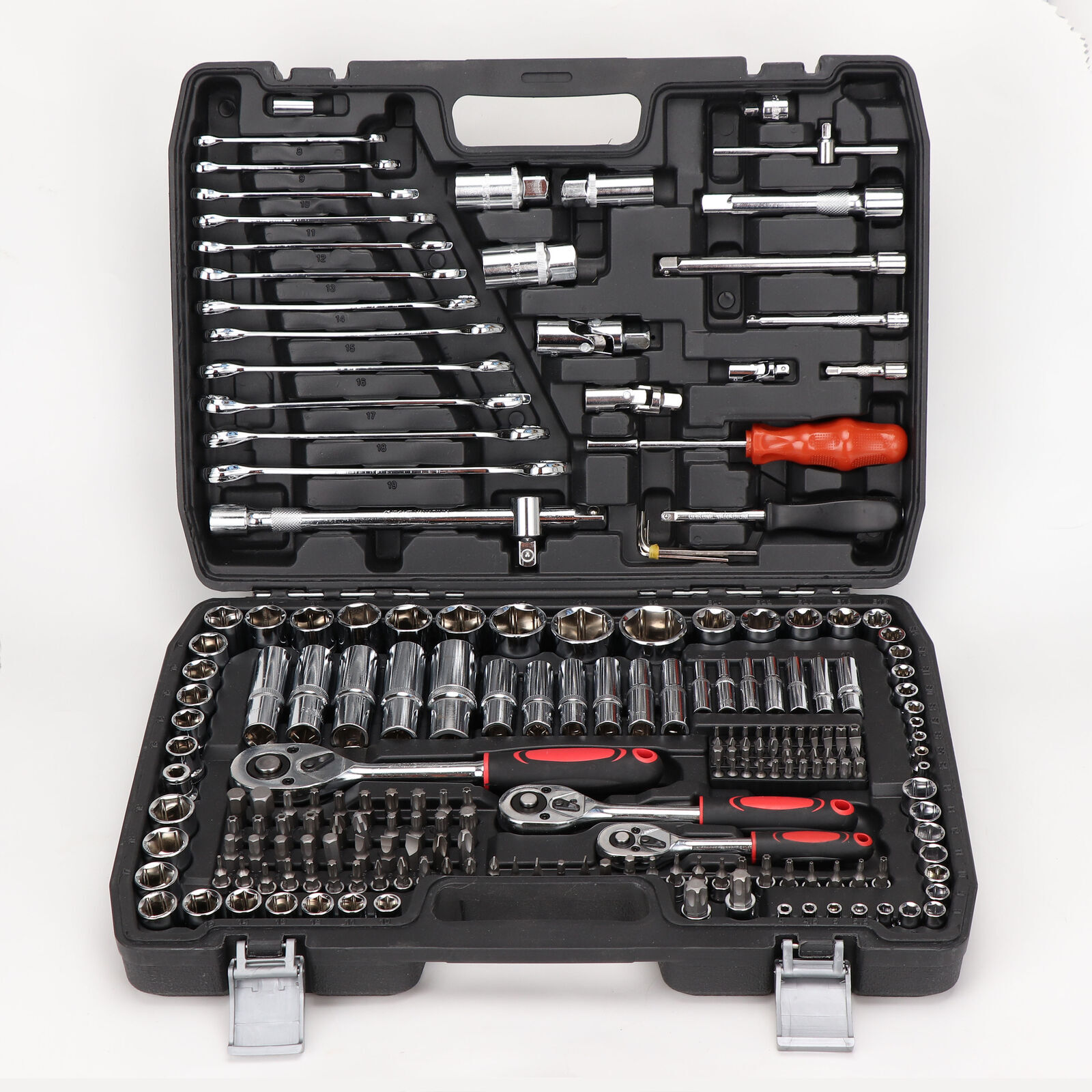 Main product image of 216 Piece Ratchet, Socket, and Bit Tool Set with Case