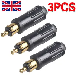 Product image of 3-Pack 12V/24V DC Hella/DIN Accessory Power Plugs for BMW/Scania