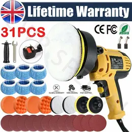 Product image of Electric 5-inch Car Polisher Buffer Sander with Buffing Sponge Kit