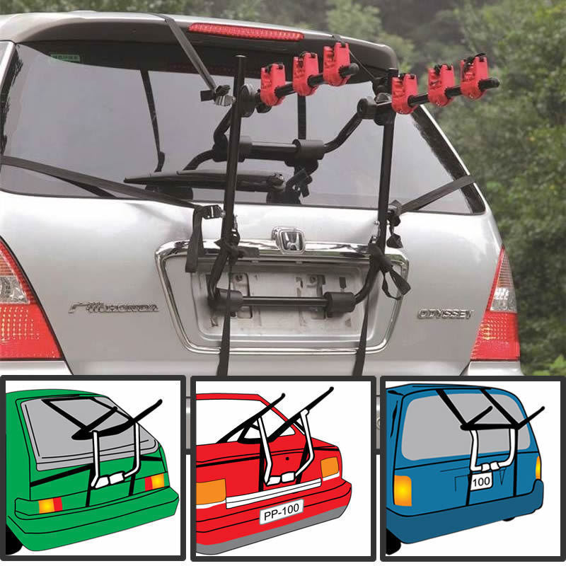 Main product image of 3-Bike Rear Boot Mount Car Bicycle Carrier Rack