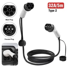 Product image of 32A EV Charging Cable, 5M, Type 2 to Type 2 Connector for Electric Vehicles