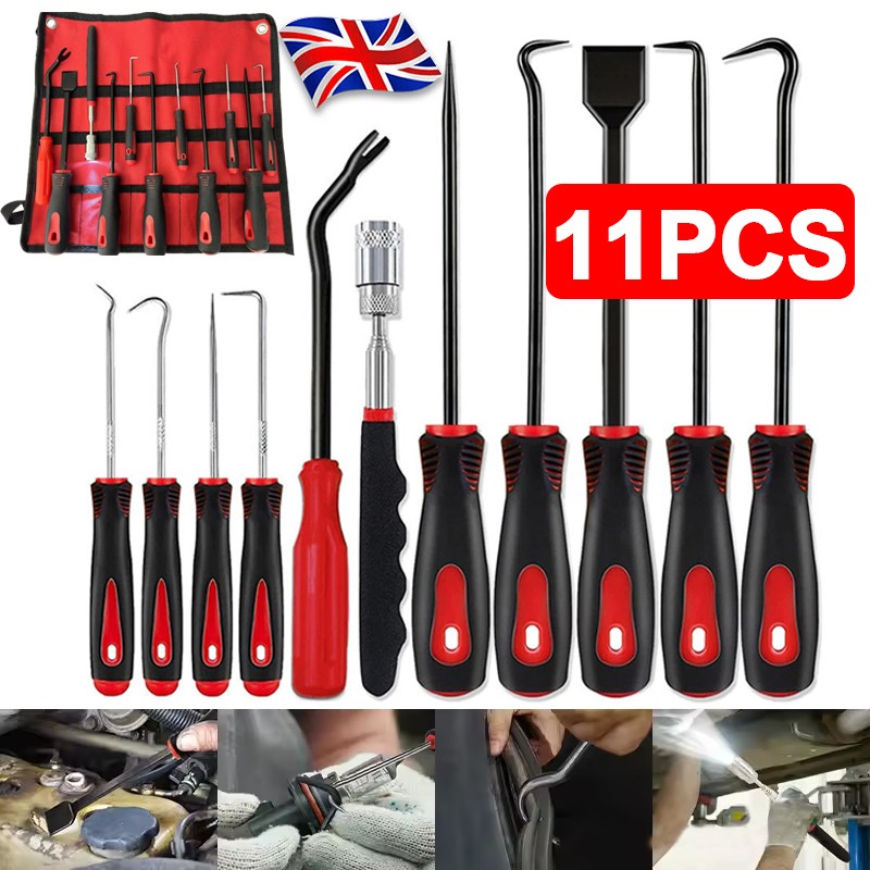 Main product image of 11-Piece Telescoping Hook and Pick Set for O-Rings and Seals