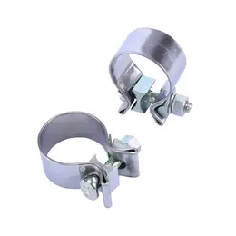 Product image of Pair of 2.5 Inch Narrow Band Clamps, MT012004/SY