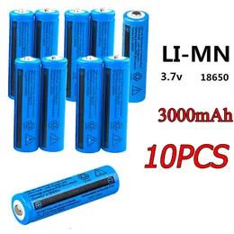 Product image of 10-Pack 18650 3.7V Li-ion Rechargeable Batteries