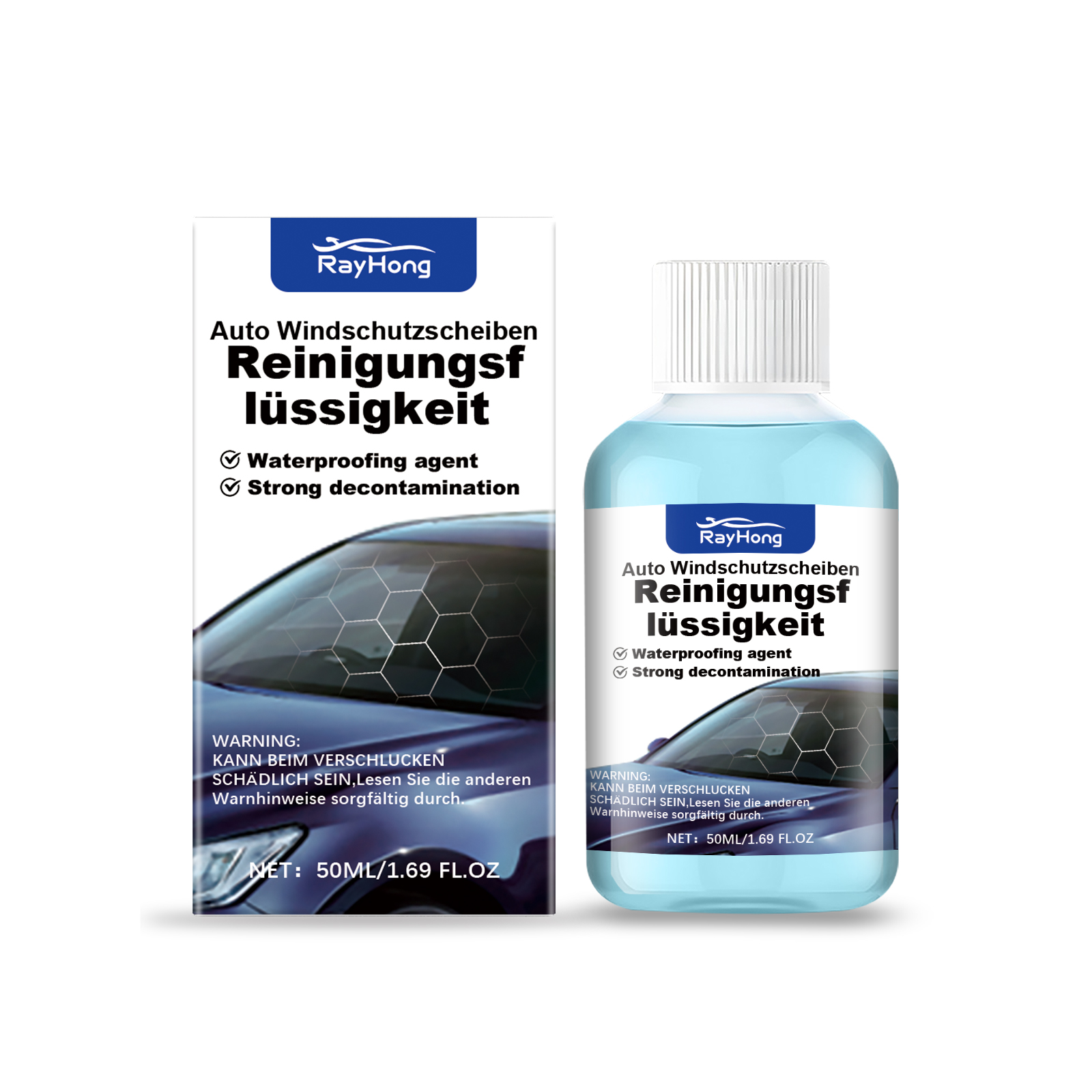 Main product image of Windshield Washer Fluid, Rain Repellent, Anti-Fog, Decontaminating