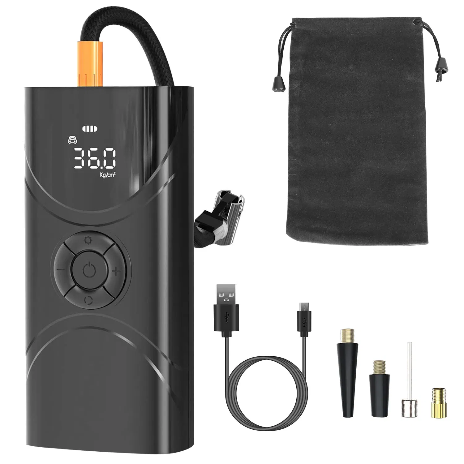 Main product image of Car Tire Inflator, 6000mAh, 150 PSI, with LED Light