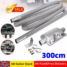 Product image of 300cm Stainless Steel Exhaust Pipe Silencer for Diesel Heater Kits