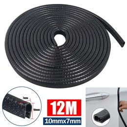 Product image of 12M Black U-Shape Rubber Car Door Edge Trim