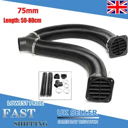 Product image of 75mm Ducting Y-Piece with Hose Clip Kit for Diesel Heaters