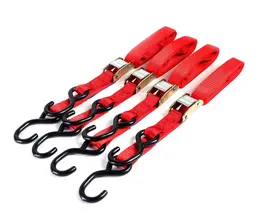 Product image of 4-Pack Motorcycle Tie Down Straps, Auto-Lock, 1.8m x 25mm