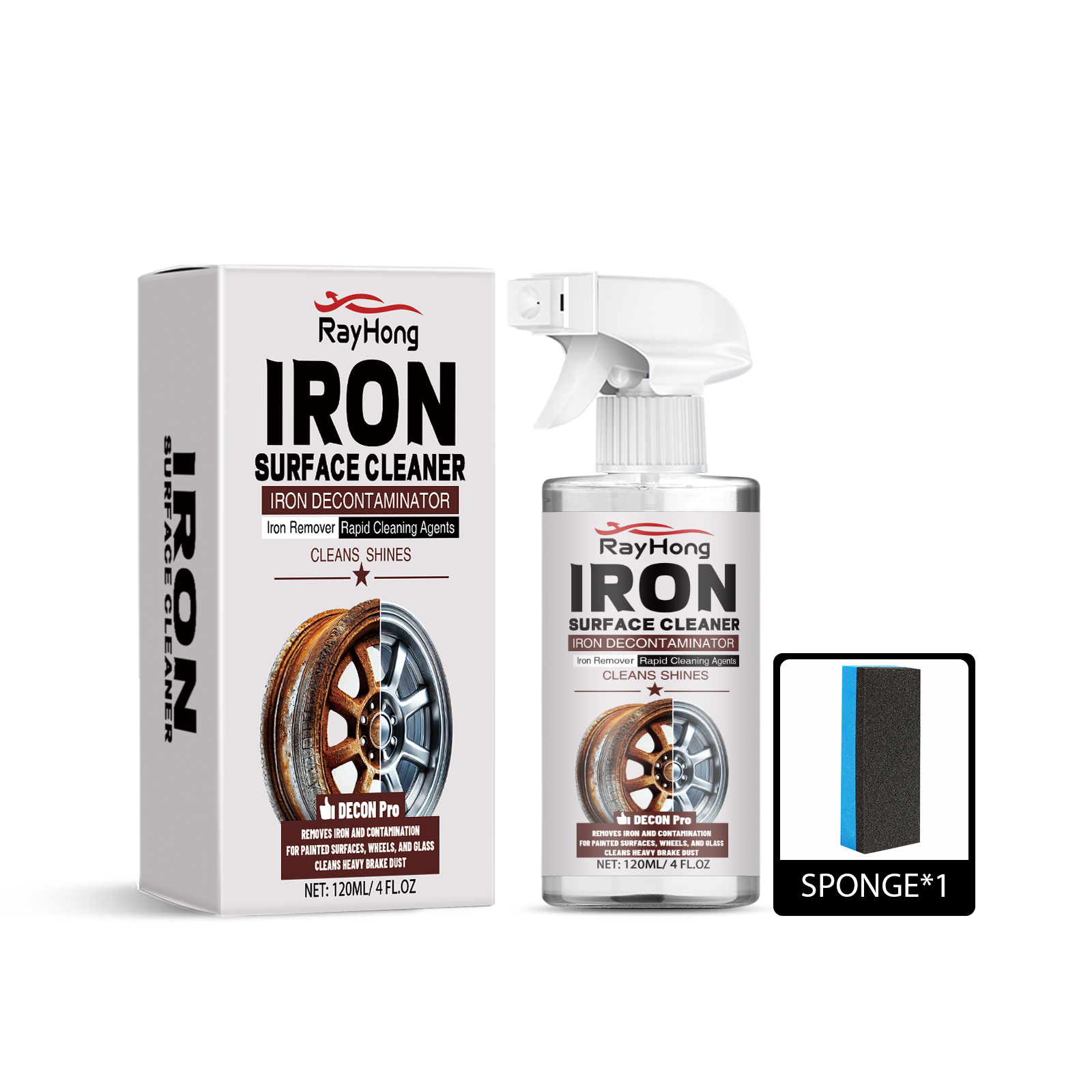 Main product image of Professional Wheel Rim Rust and Decontamination Cleaner