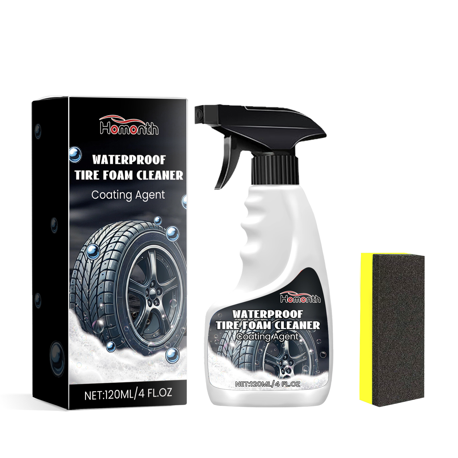 Main product image of Automotive Tire Foam Cleaner and Protectant Spray