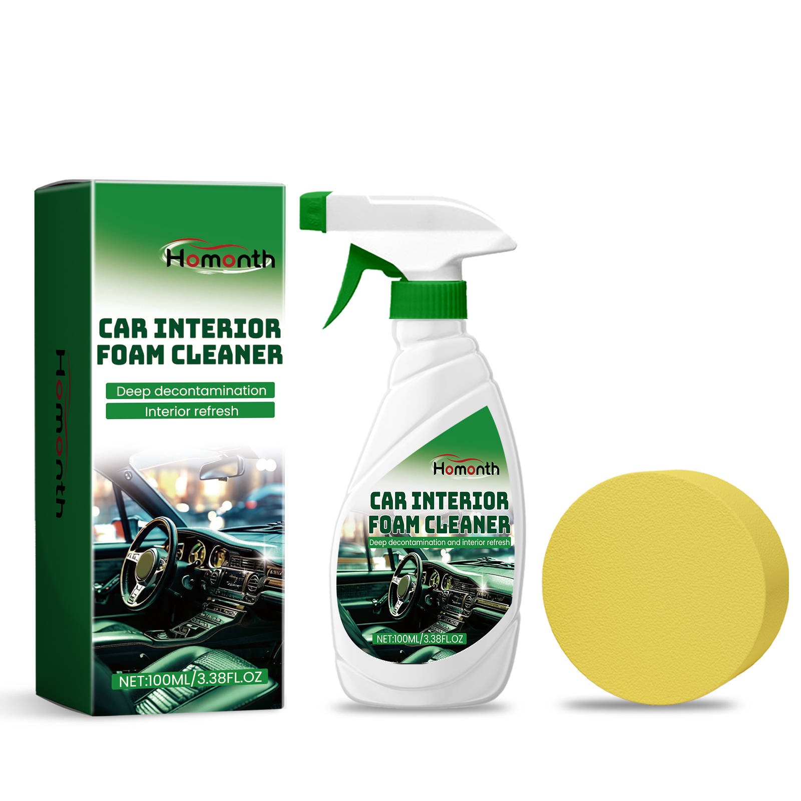 Main product image of Interior Waterless Cleaner for Foam, Leather, Fabric