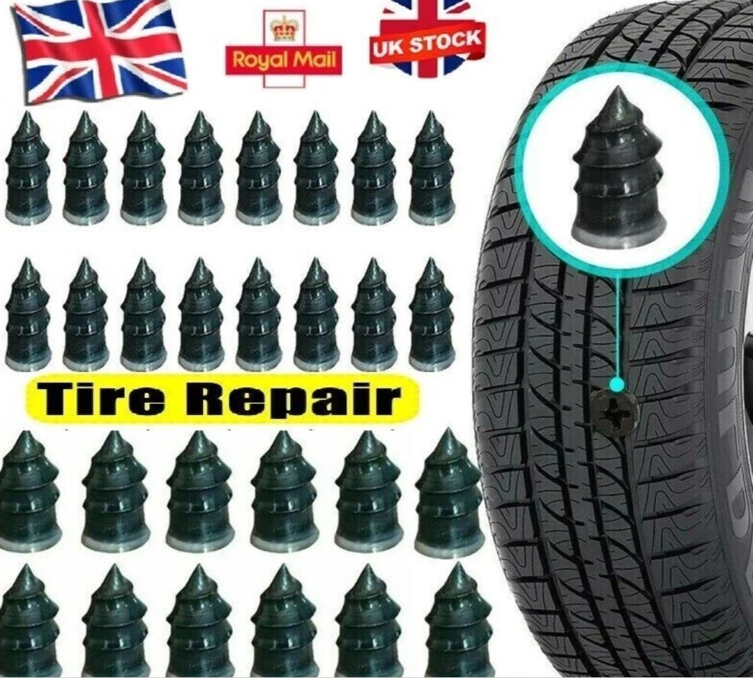 Main product image of 20-Piece Screw-In Rubber Tire Repair Plugs for Punctures