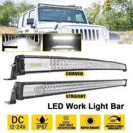 Product image of 42 Inch Curved Tri-Row LED Work Light Bar, 540W 12V