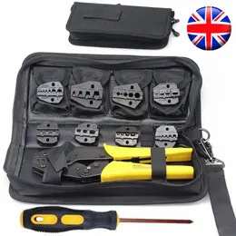 Product image of Ratchet Crimper Pliers, Insulated, Interchangeable Jaws