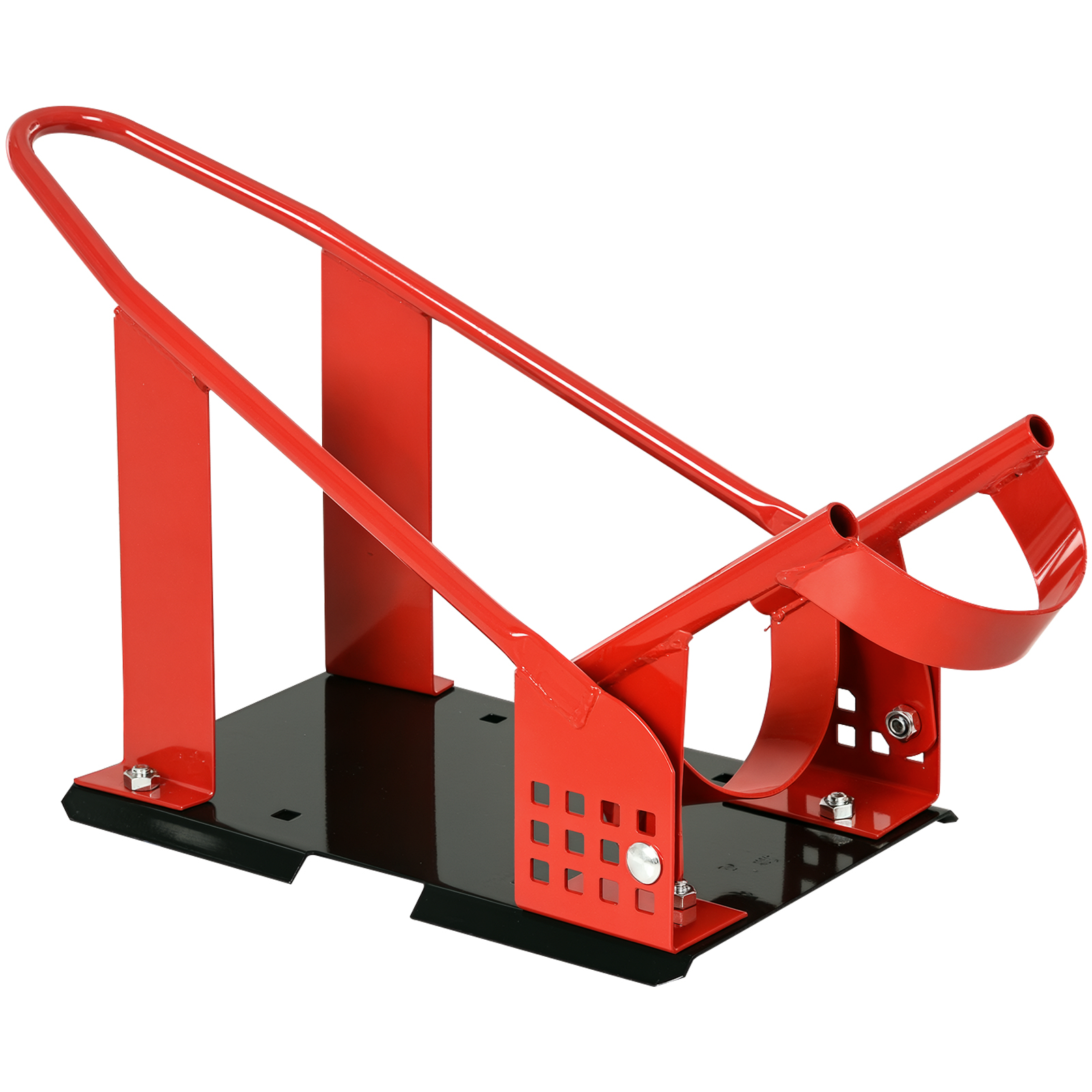 Main product image of Motorcycle Wheel Chock, 3.15-6.1 Inch, Metal, Pre-Drilled, Truck and Trailer