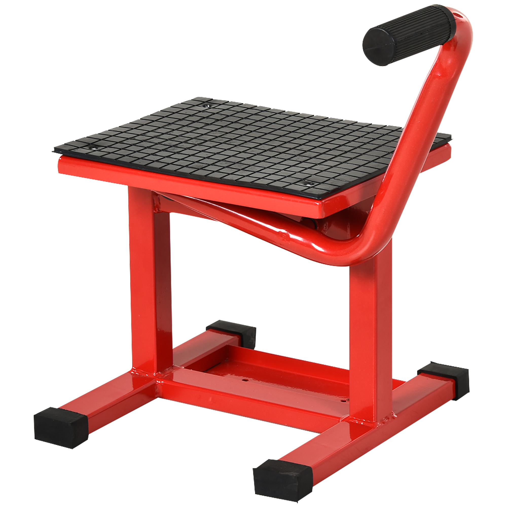 Main product image of Steel Motorbike Jack Lift, 27.5-39.5 cm Height, Red