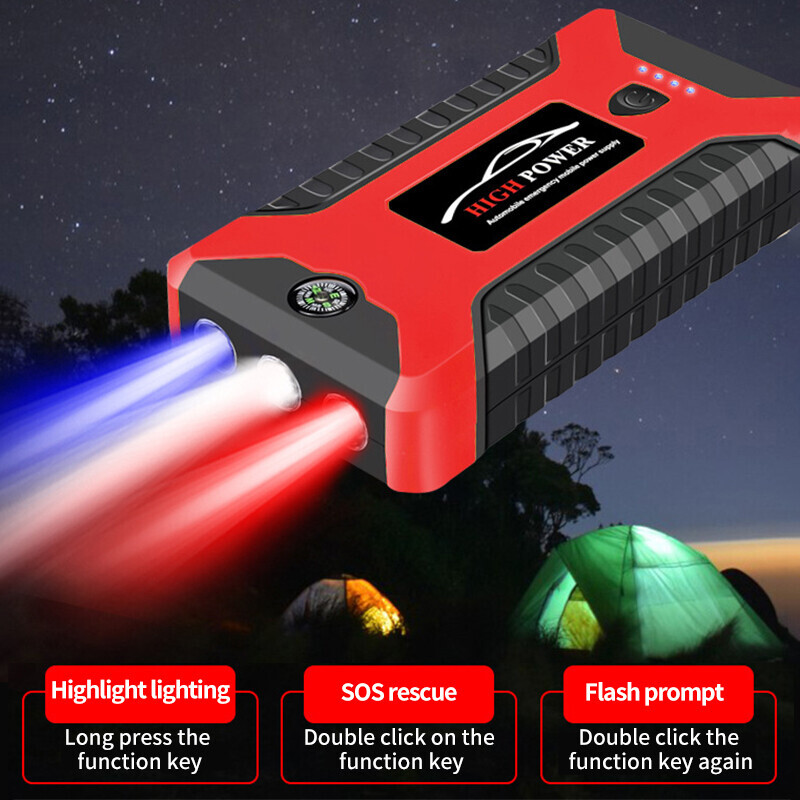 Main product image of 10000A Car Jump Starter, 99800mAh Power Bank with Fast Charger