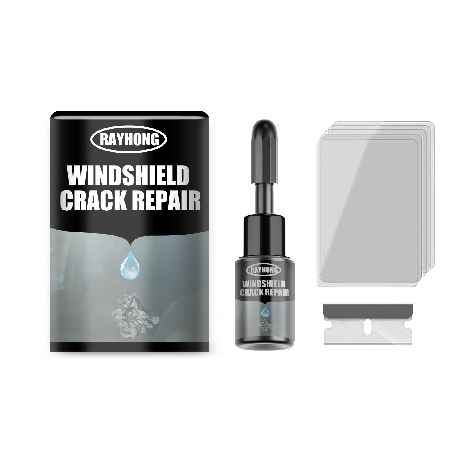 Main product image of Automotive Windshield Repair Kit, 20ml Resin