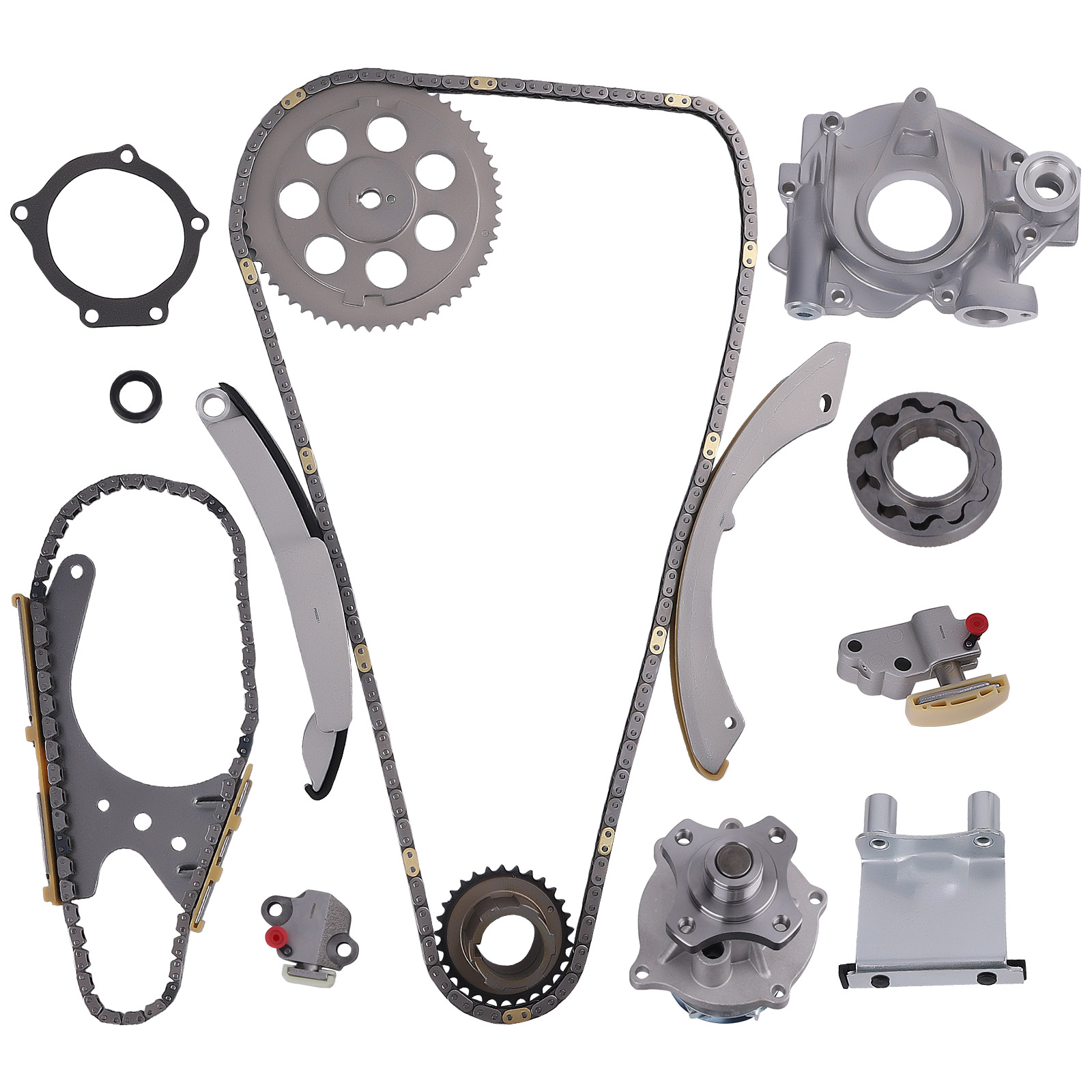 Main product image of Timing Chain Set with Oil Pump for Chevrolet GMC 2.9L 3.7L 2007-2011, PN 12568766