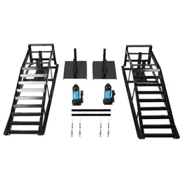 Product image of Hydraulic Vehicle Ramps, 5 Ton, 10-15 inch Lift, Set of 2, MT034022