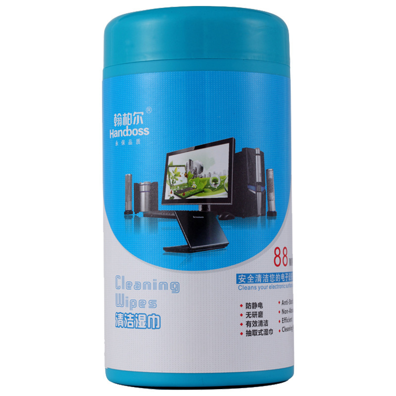 Main product image of 88-Piece Barreled LCD Screen Cleaning Wipes for Mobile Phones