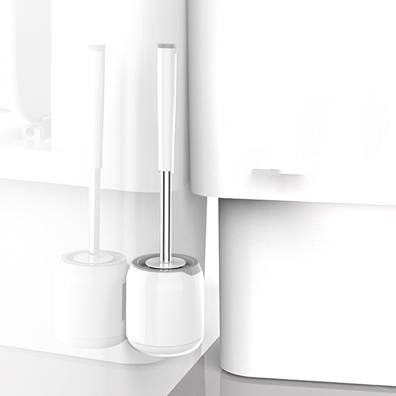 Main product image of Portable Toilet Bowl Cleaning Brush with Soft Bristles