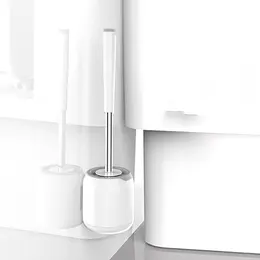 Product image of Portable Toilet Bowl Cleaning Brush with Soft Bristles