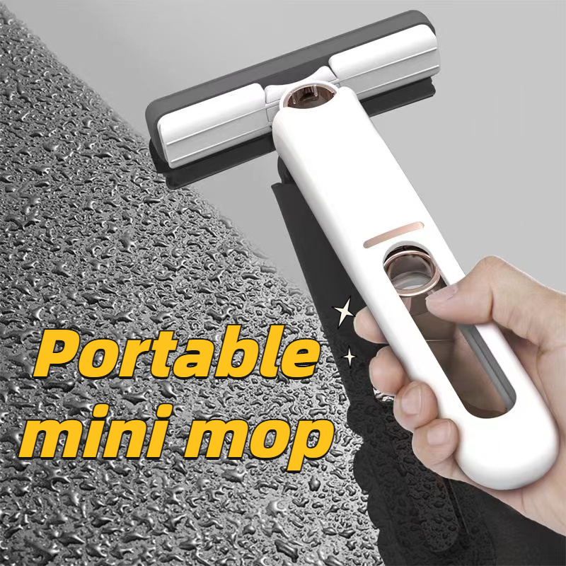 Main product image of Portable Self-Squeeze Mini Mop, Multi-Surface Cleaning